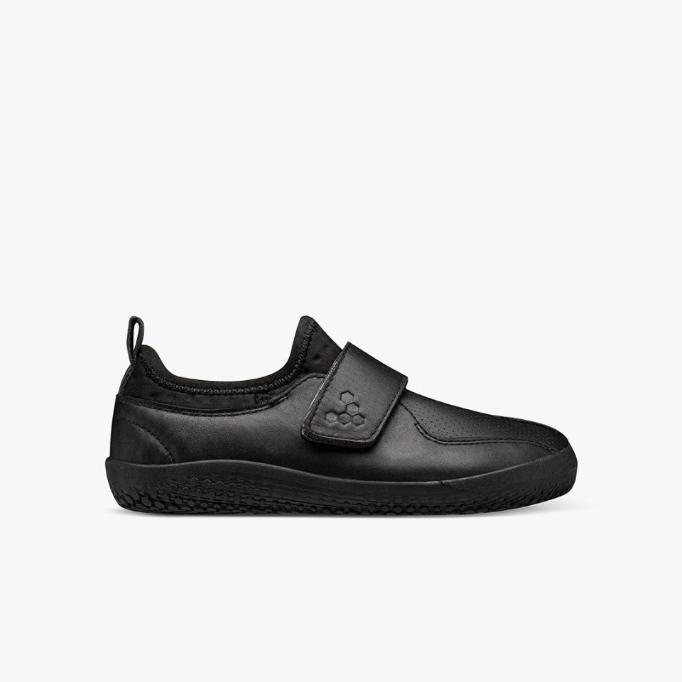 Primus School II Kids Vivobarefoot Obsidian