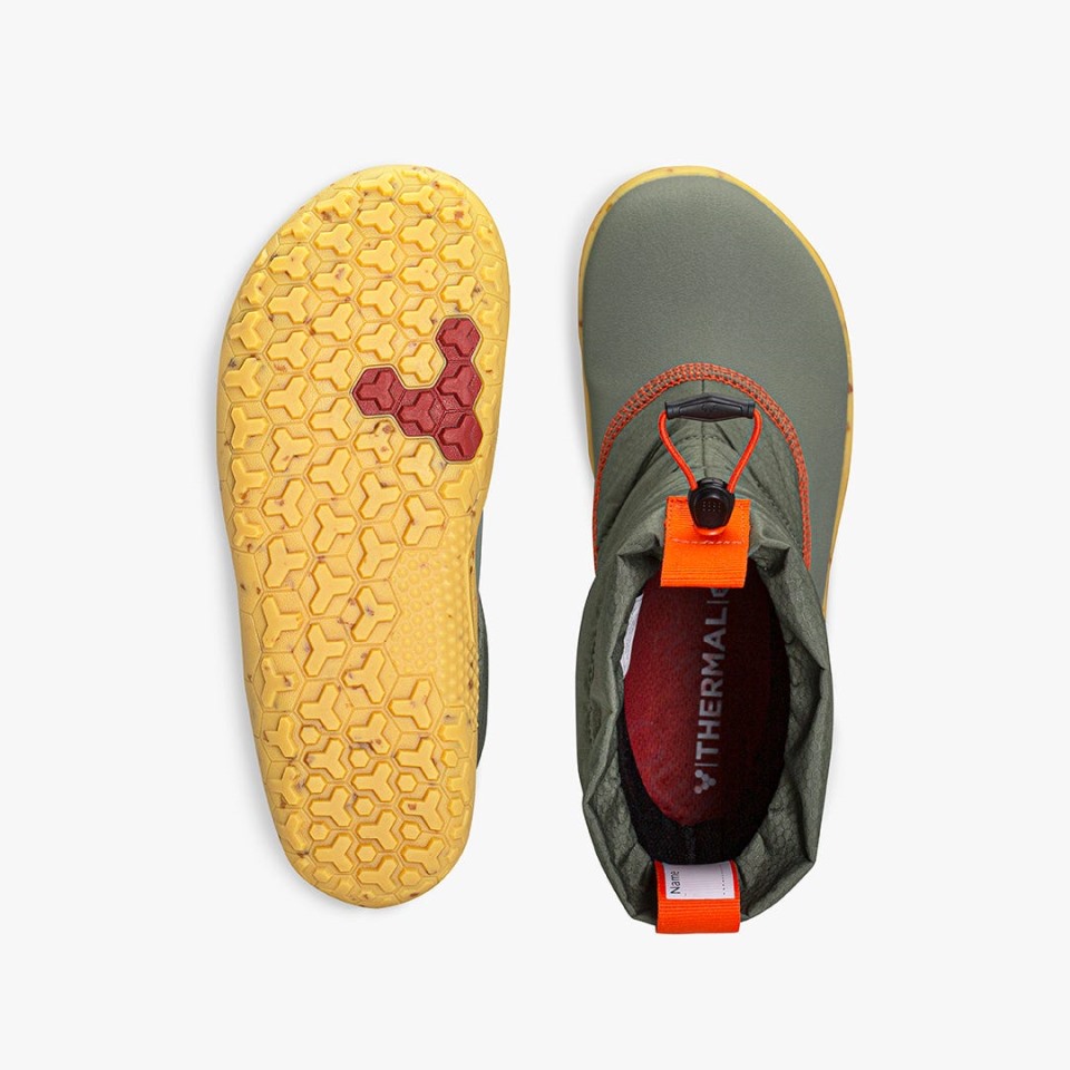 Vivobarefoot Botanical Green Lumi Juniors