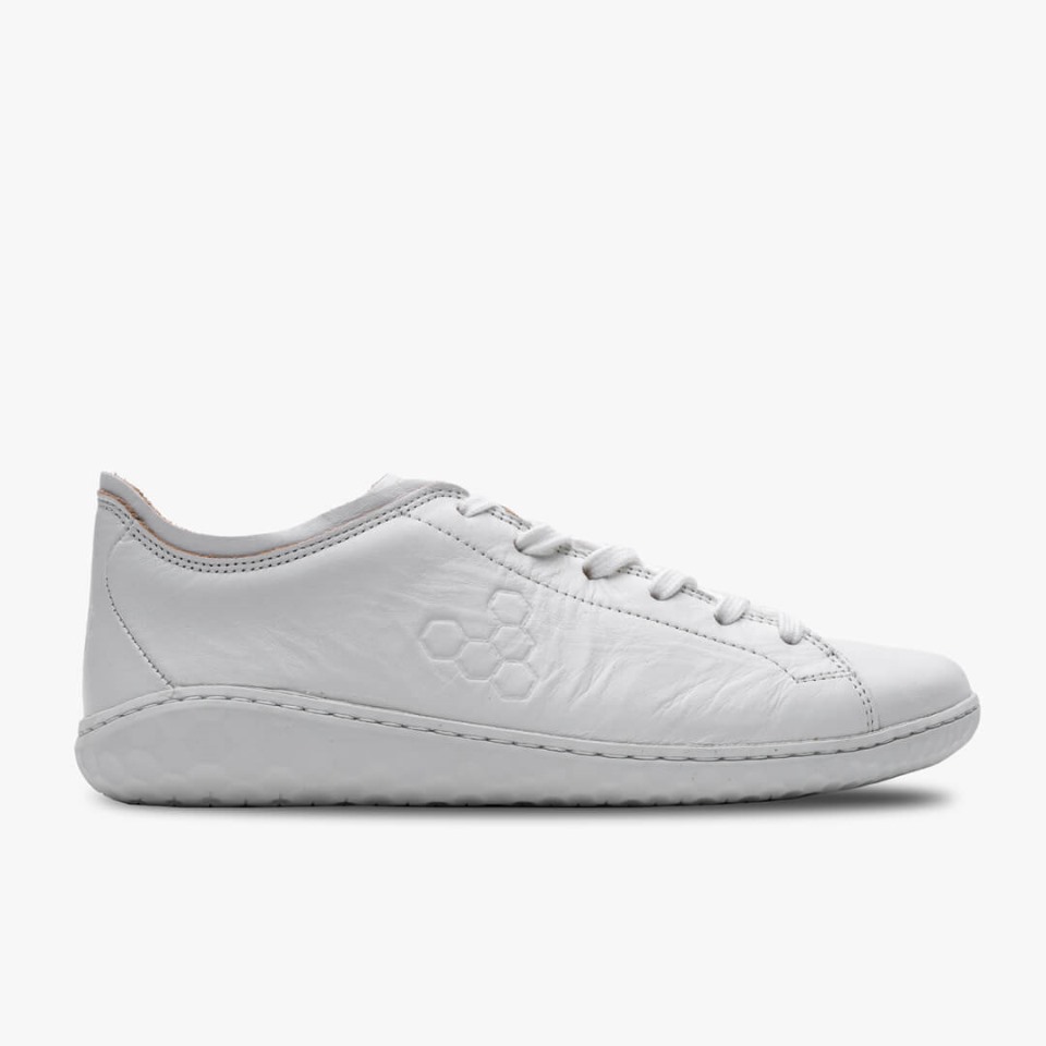 Bright White Vivobarefoot Geo Court III Womens