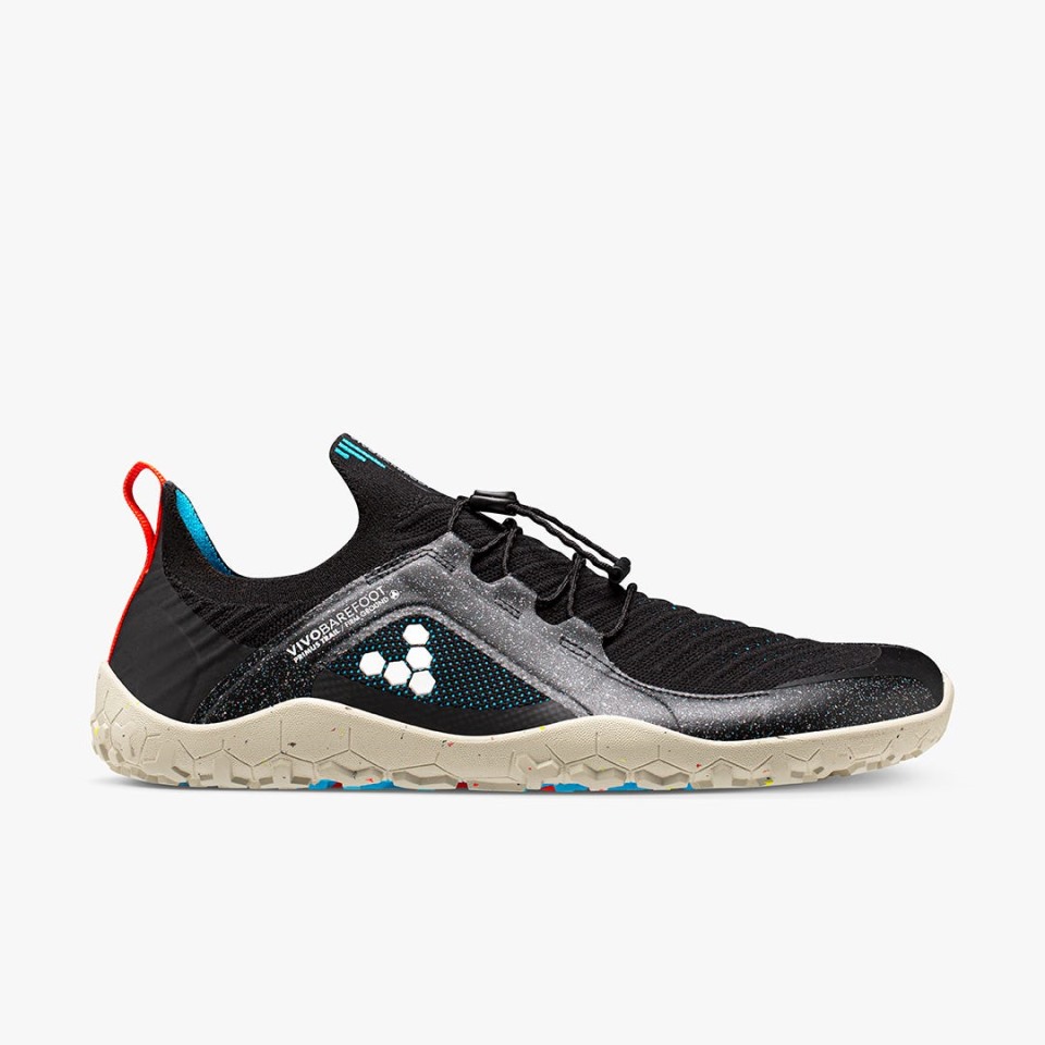 Obsidian Vivobarefoot Primus Trail Knit Fg Finisterre Womens