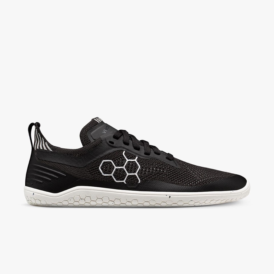 Obsidian Geo Racer Knit Mens Vivobarefoot