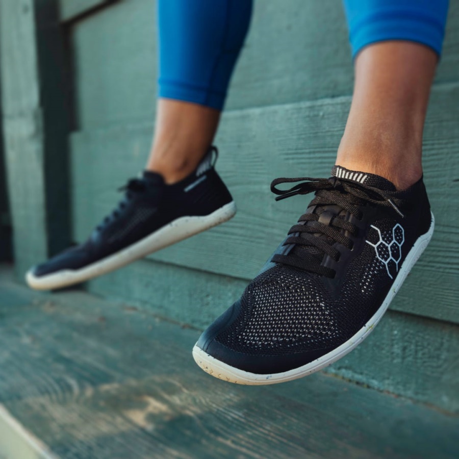 Geo Racer Knit Womens Obsidian AU